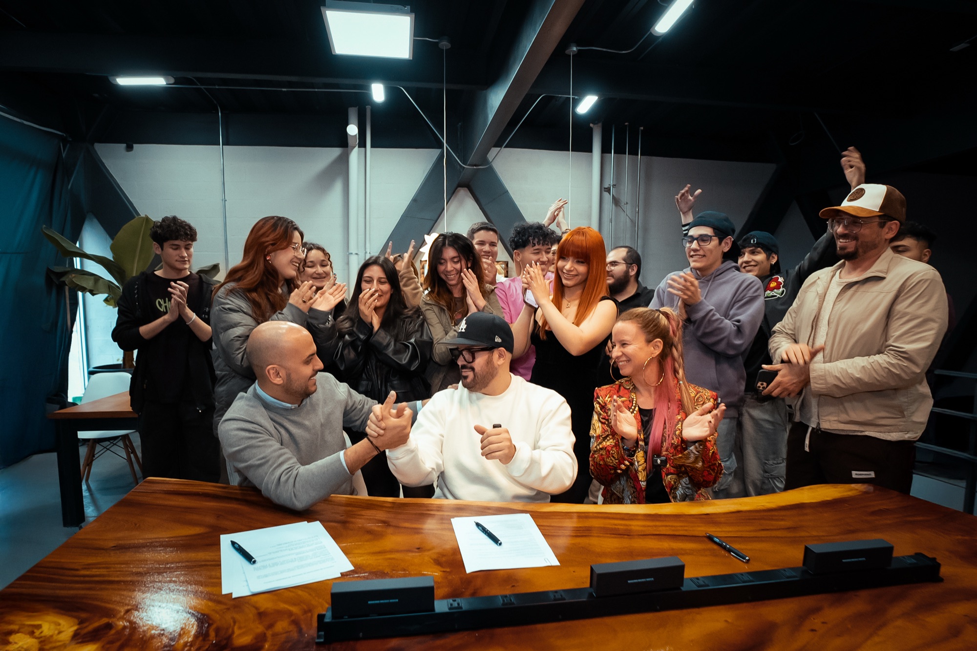 Studio session at Emporio Records