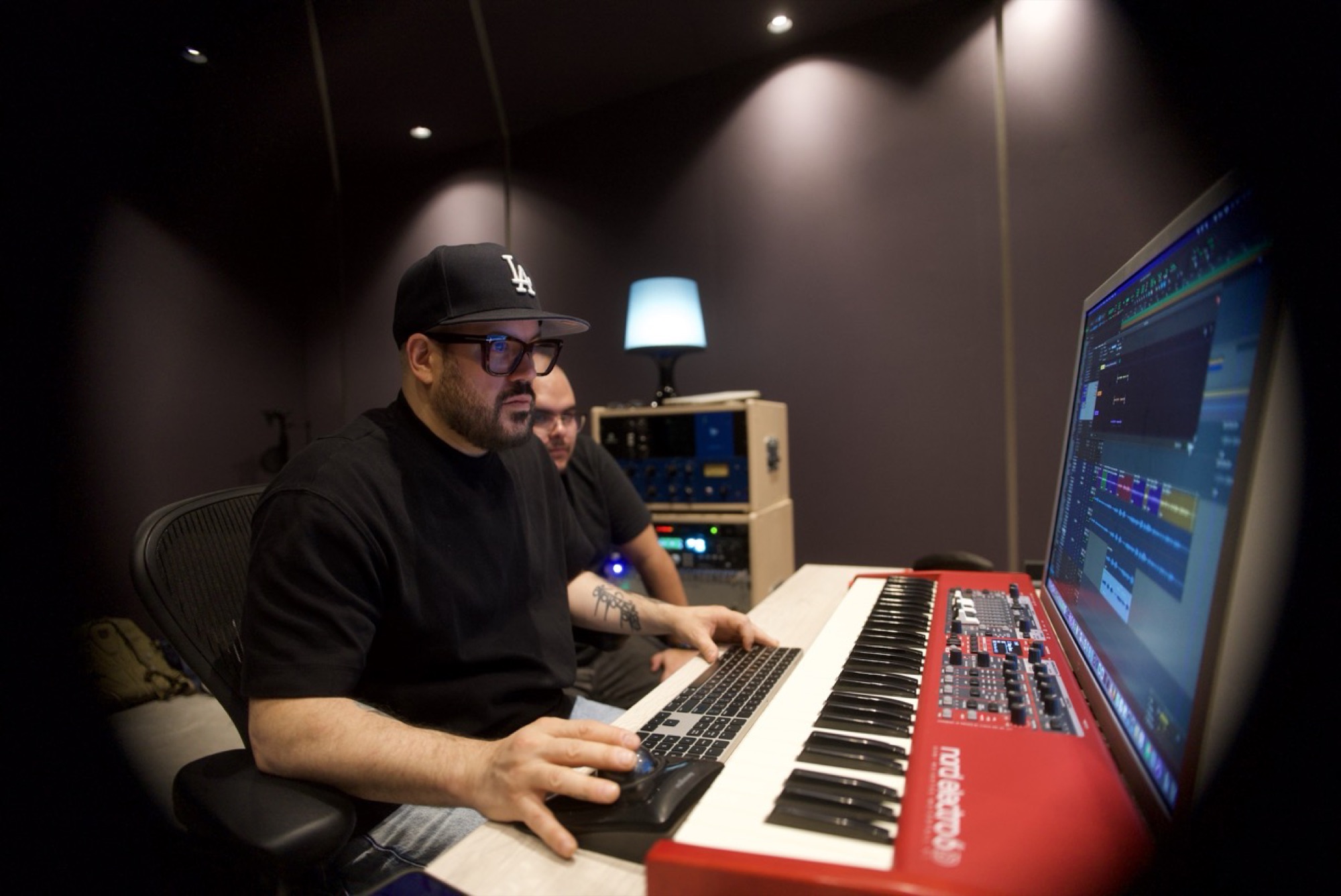 Mixing session at Hitscience Publishing